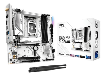 Placa Madre Asrock B760m Pro Rs Wifi White Ddr5 Lga 1700