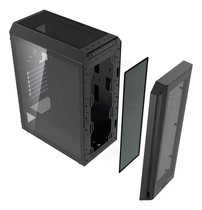 Chasis Xpg Valor Air Plus 4 Ventiladores Vidrio Templado